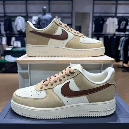 NIKE/耐克官方男款air force 1 '07空军摩卡棕休闲板鞋JA4400-222