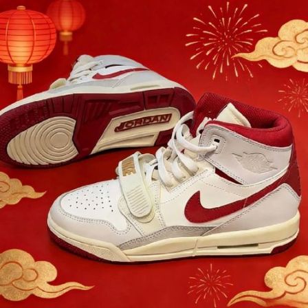 NIKE Air Jordan 312GS 粉彩风高帮休闲鞋IQ9785-161