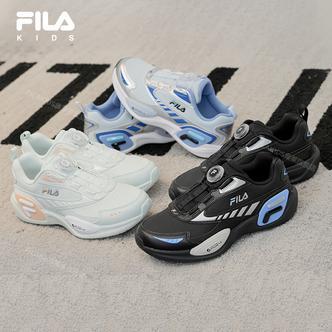 FILA斐乐儿童【极光】新款轻便皮面防水跑步运动鞋K65B642101