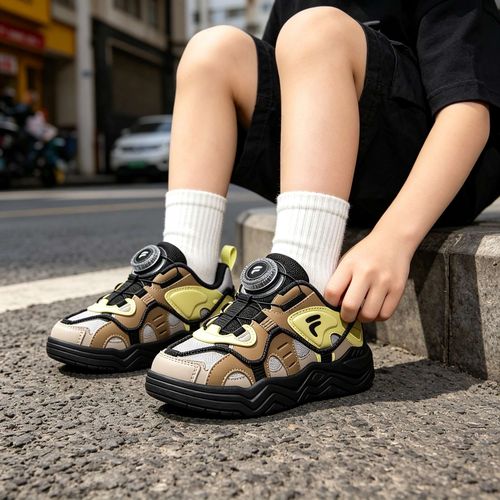 【斐乐儿童】2026年新款吐司户外运动时尚透气轻盈男女童休闲鞋板鞋主图