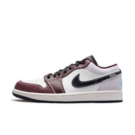 NIKE耐克AJ1伯爵酒红男子燕麦格雷运动板鞋休闲鞋IZ5846-101 GB