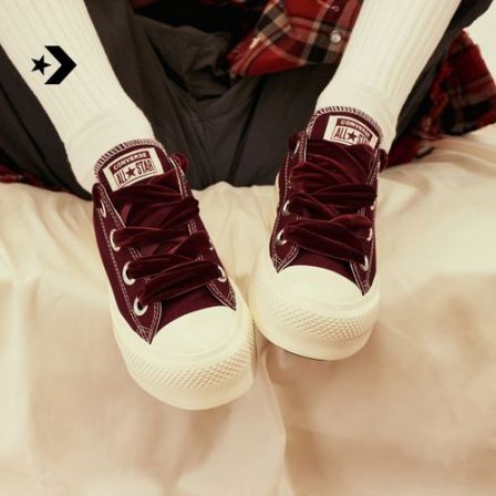 【当季新品】匡威AllStarLift宽鞋带女经典厚底鞋 A24962C