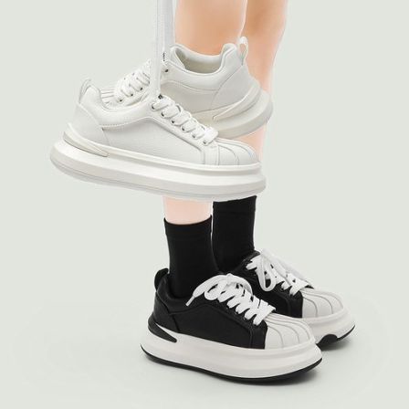 Violentbear/暴力熊贝壳头时尚百搭增高男女休闲板鞋【仁汇优品X】