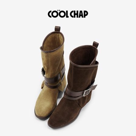 【小熊粉丝专享】Coolchap2026秋季新品城市牧歌系列骑士女靴s