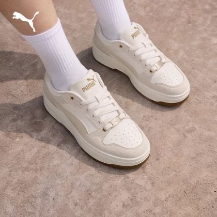 PUMA彪马 厚底鞋|复古增高运动板鞋女官方款休闲鞋REBOUND 409010