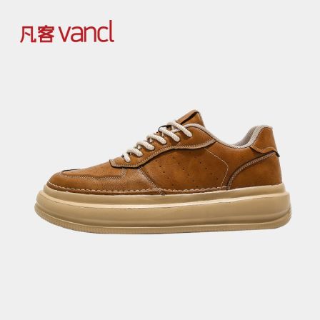 VANCL/凡客诚品增高厚底男士百搭休闲秋季复古板鞋