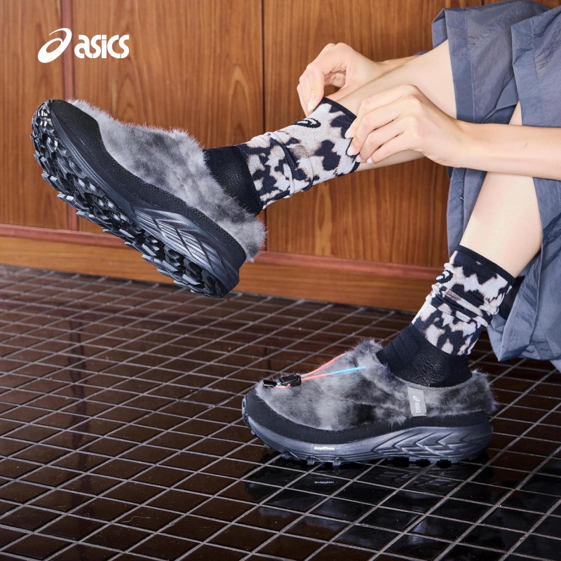 ASICS亚瑟士GEL-SONOMA WT泰迪拖一脚蹬保暖拖鞋毛绒休闲棉鞋DB主图