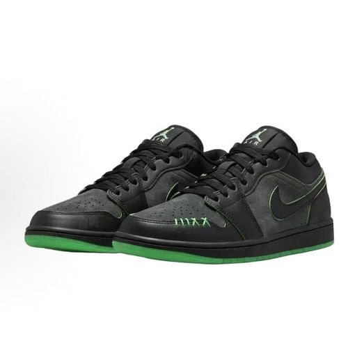 NIKE/耐克正品黑武士通灵绿AJ1燕麦格雷板鞋休闲鞋新款IQ5494-001主图