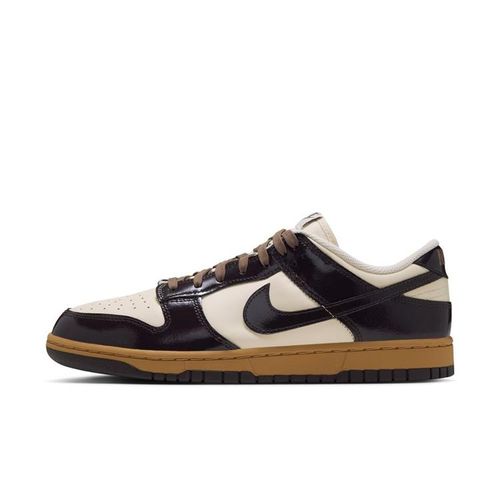 NIKE/耐克官方男款dunk low燕麦格雷米黑漆皮低帮板鞋-IM4415-201主图