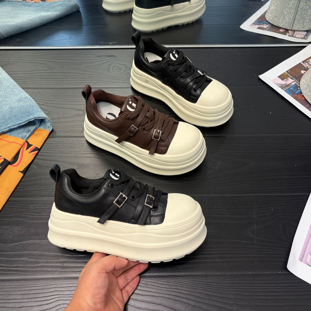 【休闲号专属】现货增高7CM2026秋季爆款百搭潮流软底气质女鞋81120主图