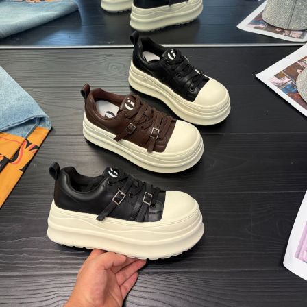 【休闲号专属】现货增高7CM2026秋季爆款百搭潮流软底气质女鞋81120