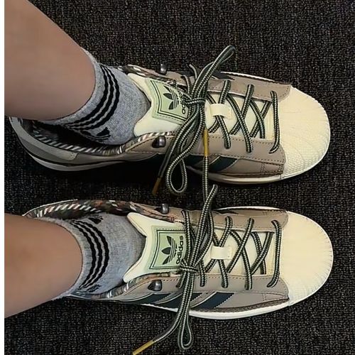 adidas/SUPERSTAR II 抹茶绿经典贝壳头鞋 LB4392主图