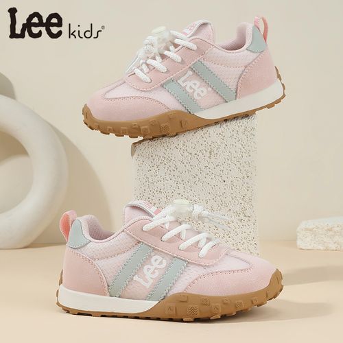 Leekids秋季皮面防水儿童运动鞋软底防滑轻便童鞋透气鞋子3-18岁主图