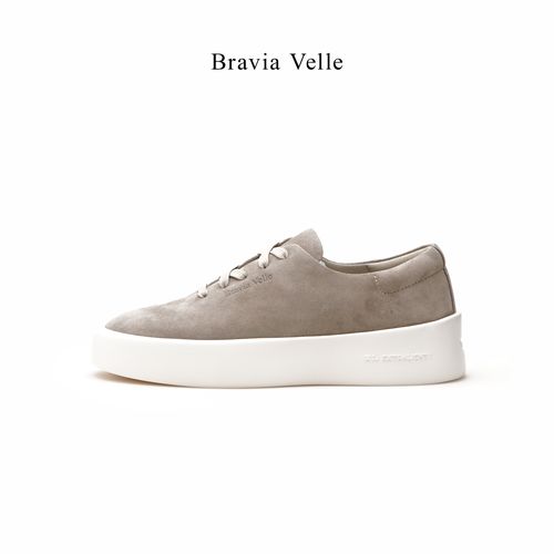 Bravia Velle【九鱼F101】男士秋季XL老钱美式街头休闲厚底滑板鞋主图