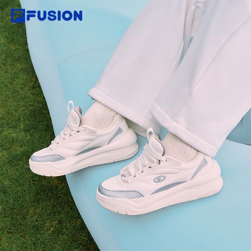 【章昊同款】pengpeng鞋白|FILAFUSION斐乐女鞋厚底板鞋新款面包鞋主图