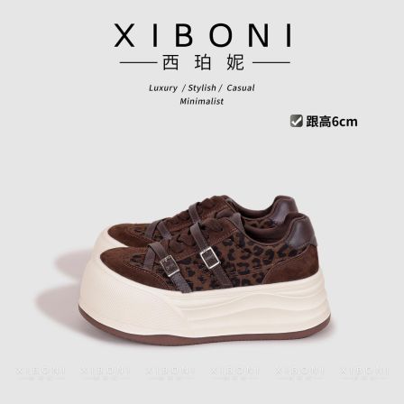 XIBONI【豹中豹】跟高6cm~时尚百搭女鞋XBN0969028