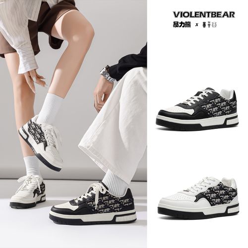 Violentbear/暴力熊时尚轻奢百搭休闲板鞋男女同款578主图