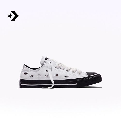 【当季新品】匡威AllStar蝴蝶结低帮男女休闲帆布鞋 A23874C主图