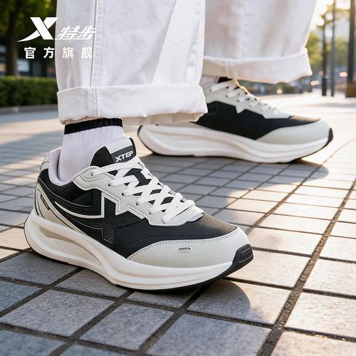 特步X70SE丨休闲鞋男女同款时尚复古百搭阿甘鞋轻便舒适运动鞋子主图