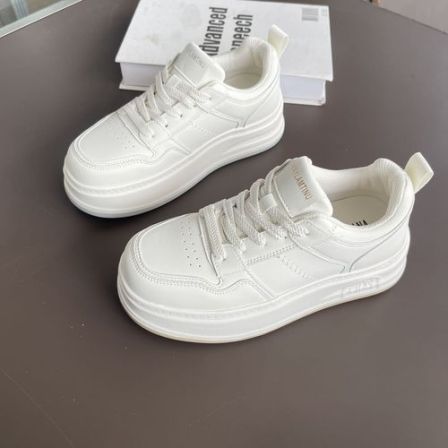 厚底小白鞋早秋女款增高休闲板鞋620