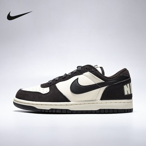 NIKE/耐克BIG LOW男子简约休闲板鞋黑棕百搭平底潮鞋 IO4224201主图