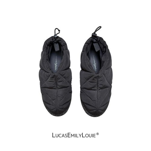 LucasEmilyLouie圆头收缩绳保暖一脚蹬面包棉鞋雪地鞋240186主图