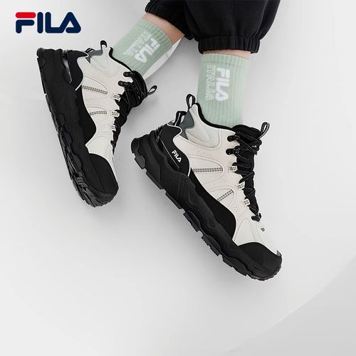 短绒满天星|斐乐冬厚底中帮保暖防滑增高耐磨老爹鞋F12W/M442113F主图