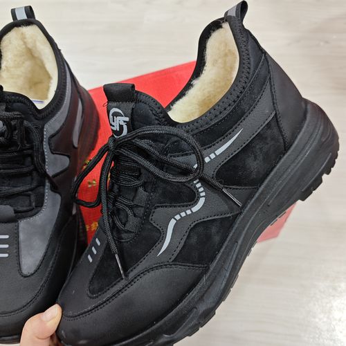 DM10超轻底高端皮面羊毛男鞋主图