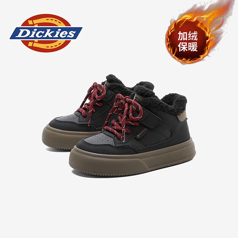 Dickies儿童高帮棉鞋冬季新款加绒保暖棉鞋雪地靴外穿加厚男童鞋主图