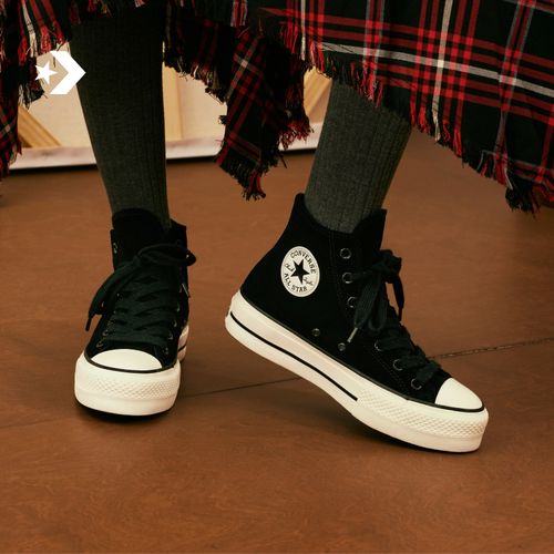 【当季新品】匡威AllStarLift休闲女经典厚底鞋 A24113C主图