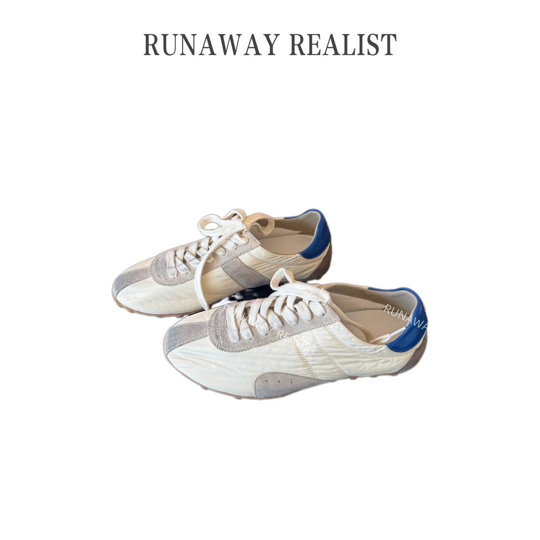 【RUNAWAY REALIST】鹿宝贝 夏季做旧复古风透气百搭德训鞋LIST-51主图