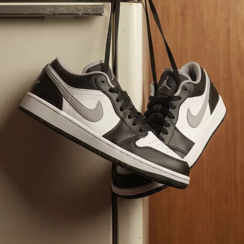 NIKE/耐克正品男女款aj1影子灰低帮燕麦格雷休闲鞋板鞋553558-040主图