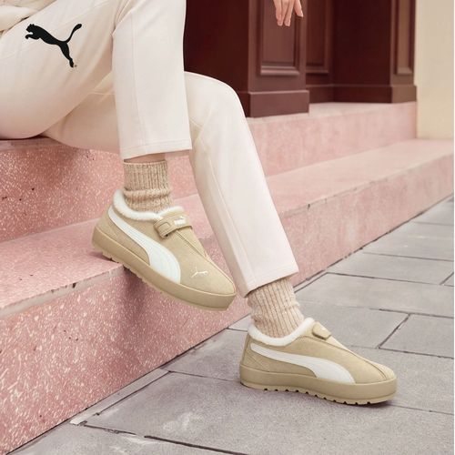 PUMA彪马复古休闲鞋男女加绒一脚蹬魔术贴棉鞋Winterized 410459 主图