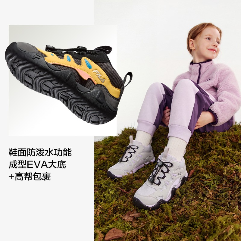 【斐乐儿童】26年冬季小童灵鹿棉靴舒适百搭保暖加厚棉鞋K54B643906主图