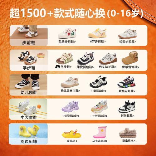 泰兰尼斯outlets精选尊享年卡0-16岁1卡可兑6双鞋2配件1年有效主图