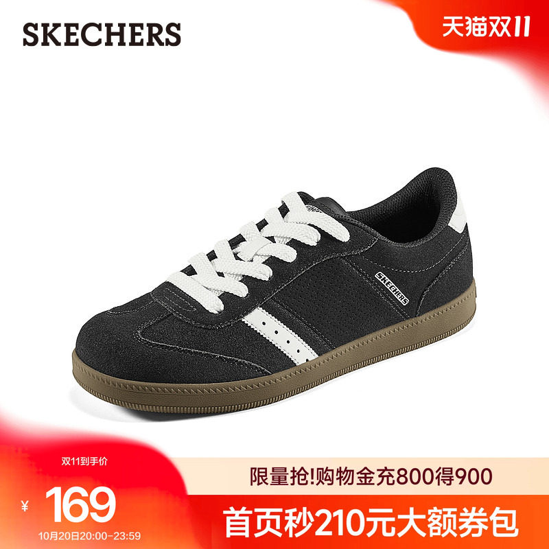 斯凯奇秋季流行时尚板鞋经典低帮德训鞋潮流百搭休闲运动鞋平底鞋主图