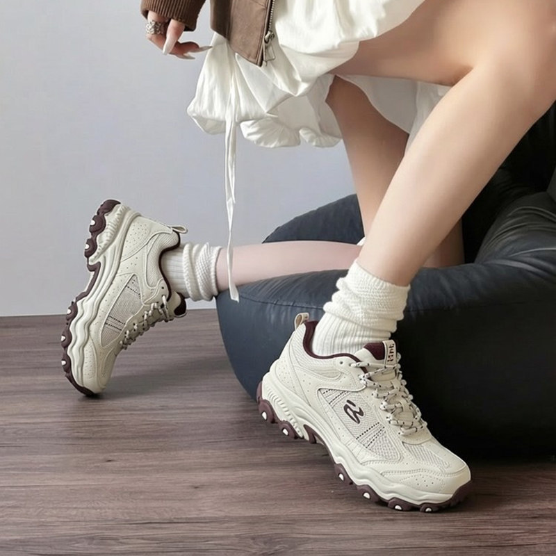 Skechers斯凯奇云野鞋春秋季女鞋跑步鞋厚底增高休闲运动户外登山主图