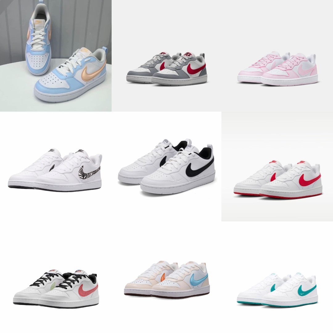 NIKE/耐克【双11】2026年新款court 全家桶低帮耐磨休闲板鞋主图