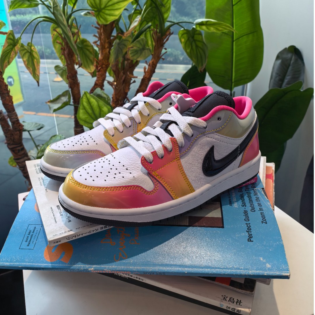 NIKE/耐克官方正品AJ1大灌篮男女同款兔八哥低帮运动鞋IX6038-100主图