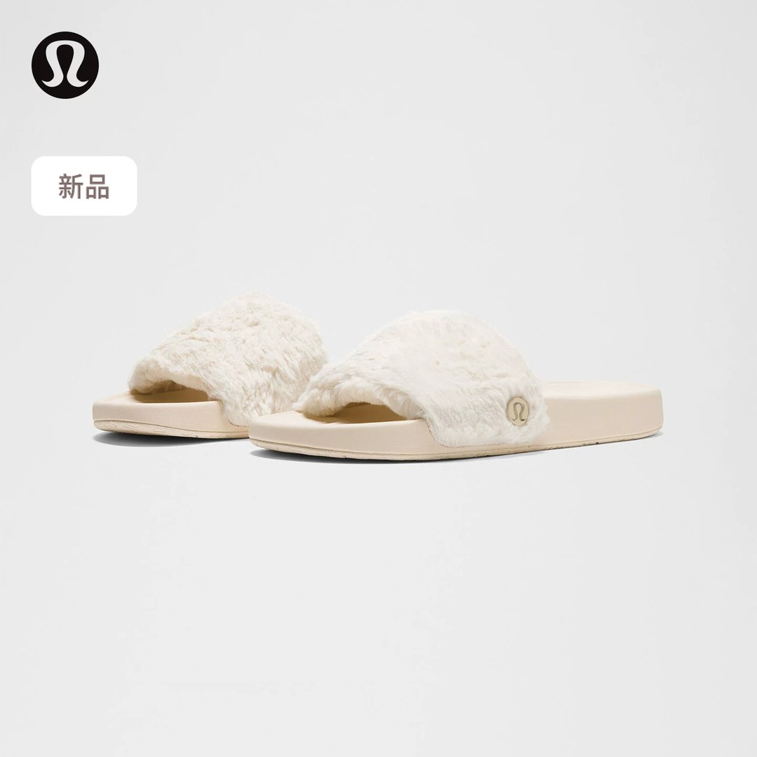 Restfeel™ Slide 女士拖鞋 *仿毛皮款丨lululemon丨LW9GFES主图