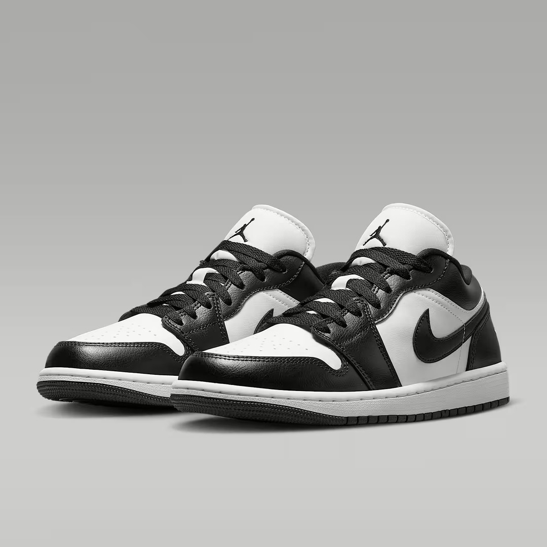 NIKE/耐克官方正品AJ1男女同款黑白熊猫板鞋运动休闲鞋DC0774-101主图