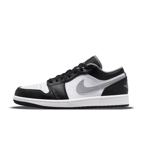Nike/耐克官方正品AJ1 男女款影子灰复古低帮休闲鞋 553558-040主图