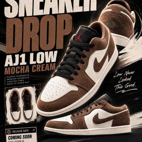 NIKE/耐克【国补】燕麦格雷男子AIR JORDAN 1 LOW运动鞋553558200主图