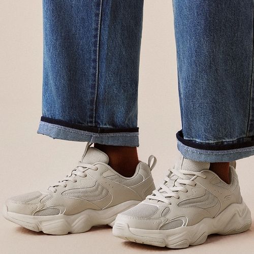 【斯凯奇泡芙鞋】斯凯奇老爹鞋男鞋舒适休闲时尚运动鞋黑武士118330主图