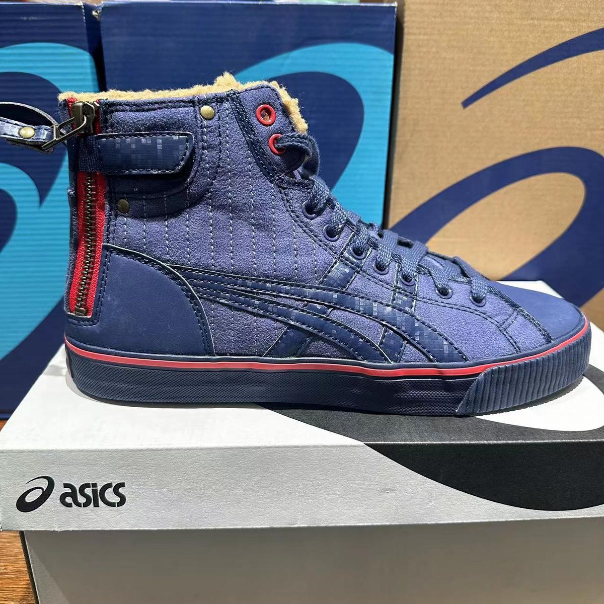 ASICS/亚瑟士情侣款加绒高帮休闲版型 DM24B225 Y61主图