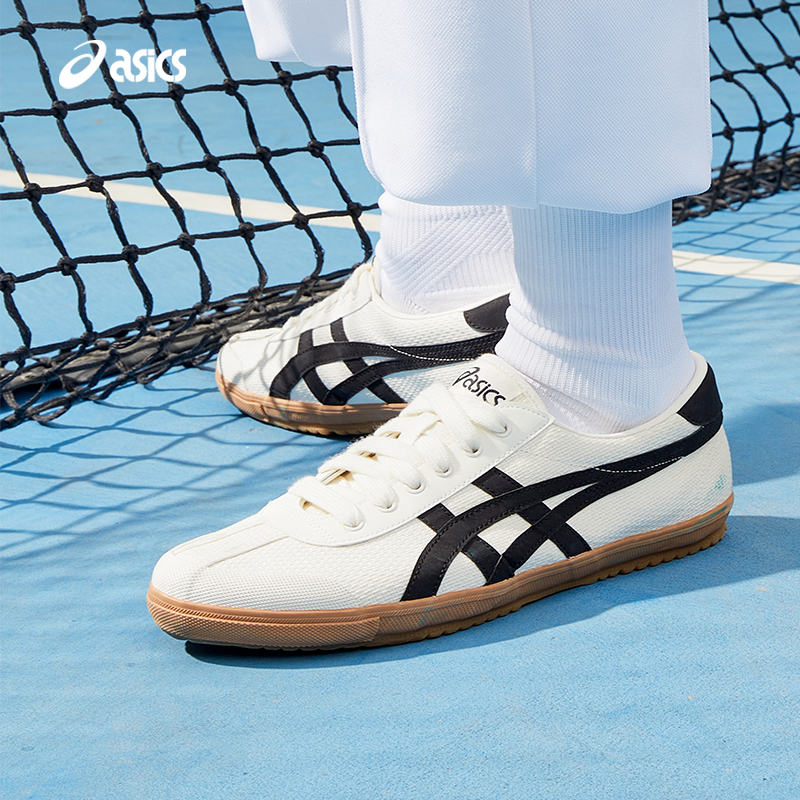 【燕麦风】ASICS亚瑟士男女TSG-110情侣运动复古透气帆布休闲鞋主图