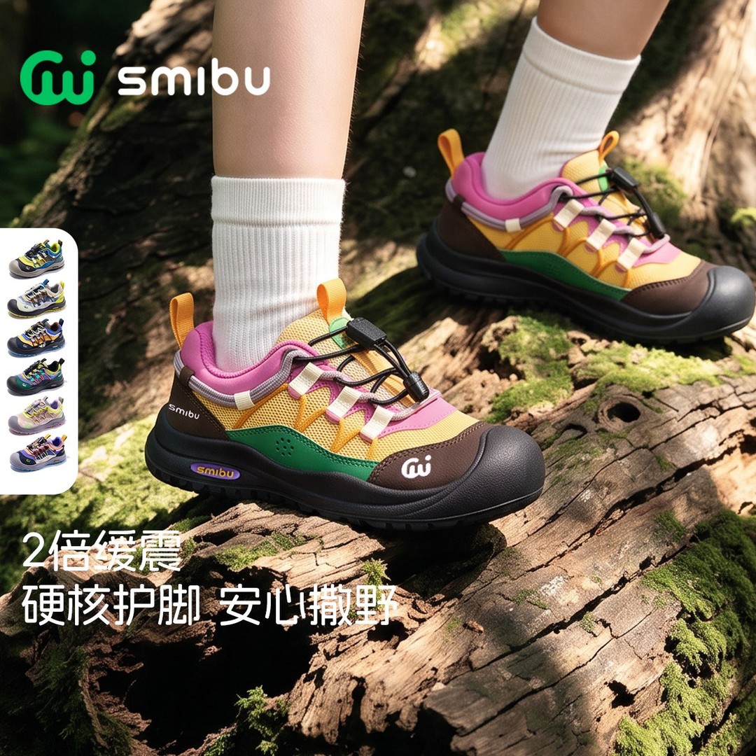SMIBU斯密朴【啵啵糖】童鞋运动鞋2026冬儿童跑步鞋男女童运动鞋 国主图