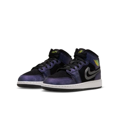 NIKE/耐克官方正品AJ1大童女子中帮大灌篮运动休闲鞋 IZ1367-001主图