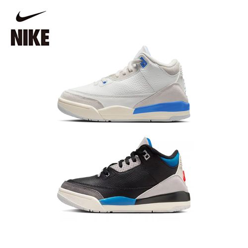 NIKE/耐克JORDAN 3 RETRO系列儿童气垫篮球鞋轻便经典耐磨运动鞋主图