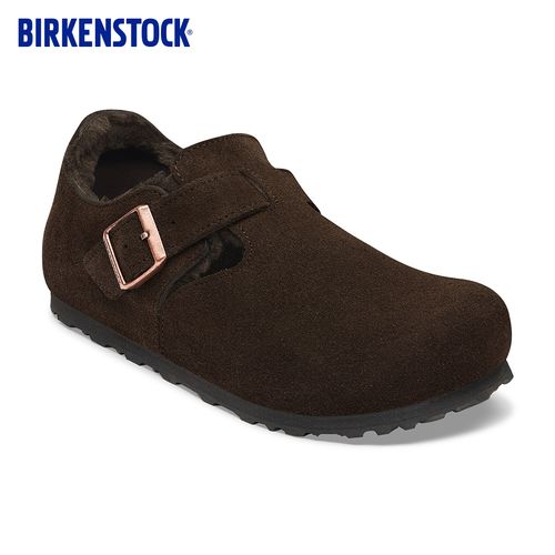 BIRKENSTOCK勃肯德国进口女绒面革London Shearling毛毛鞋主图